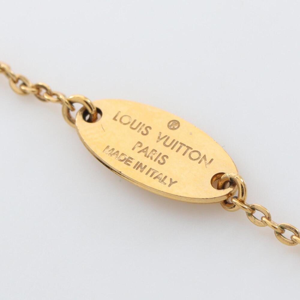 LOUIS VUITTON Gold Necklace - Picture 5 of 7